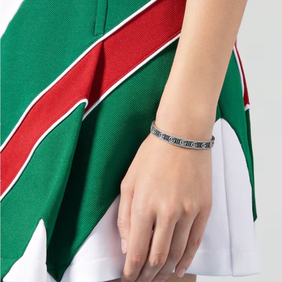 Double G Gucci Bracelet 7” New in Box - Picture 13 of 14